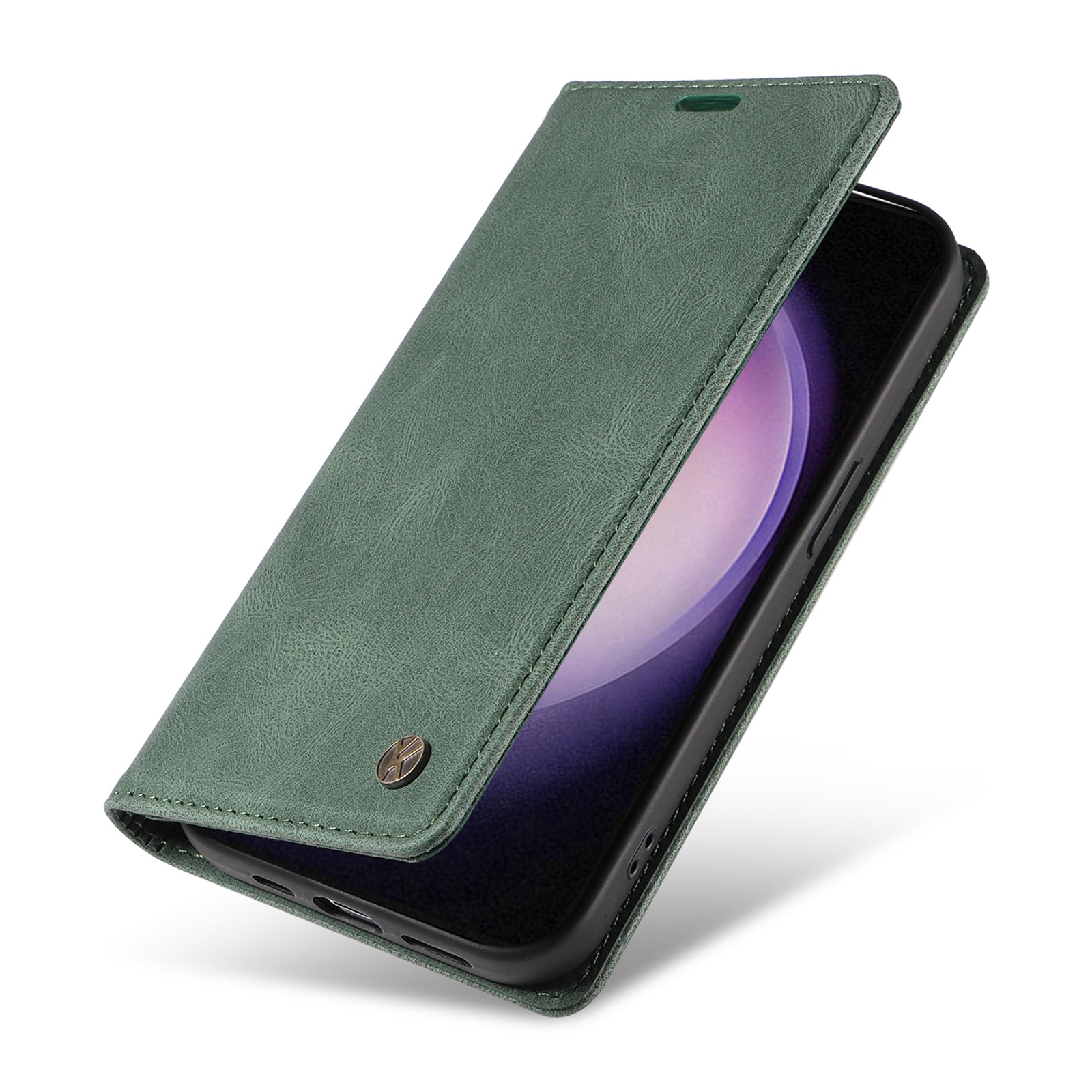 YIKATU YK-004 Til Samsung Galaxy S23 Mobiltelefon Skin-touch Læder Cover Stand Wallet Case YIKATU YK-004 Til Samsung Galaxy S23 Mobiltelefon Skin-touch Læder Cover Stand Wallet Case